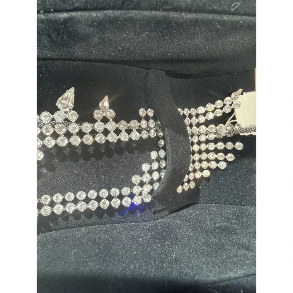 Swarovski Crystal Masquerade Mask Limited Edition 997/2000 New COA Retired Vtg